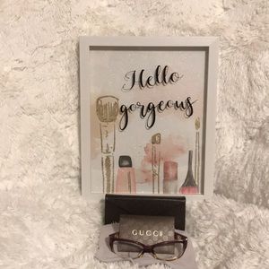 Gucci Eyeglasses w/ case and authenticity card